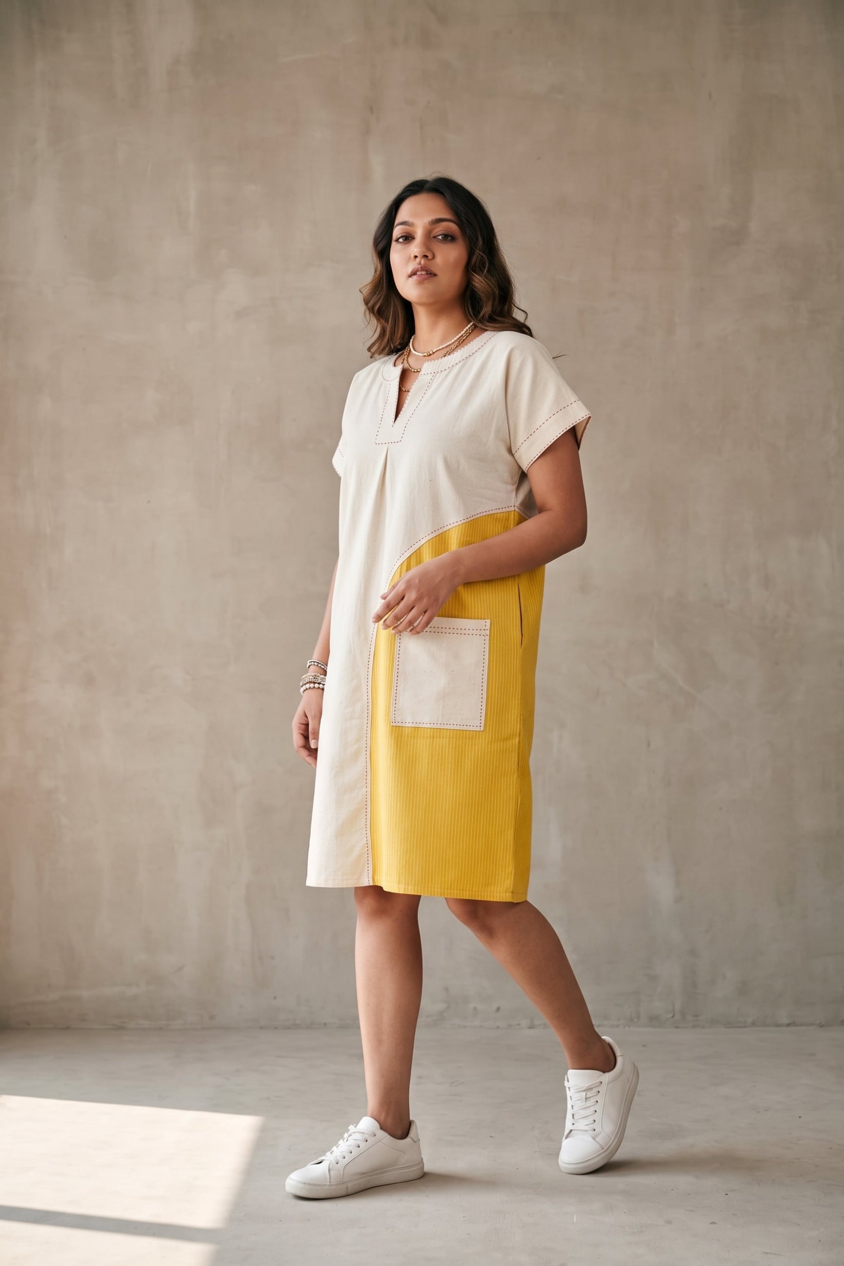 Lime Whisper Dress