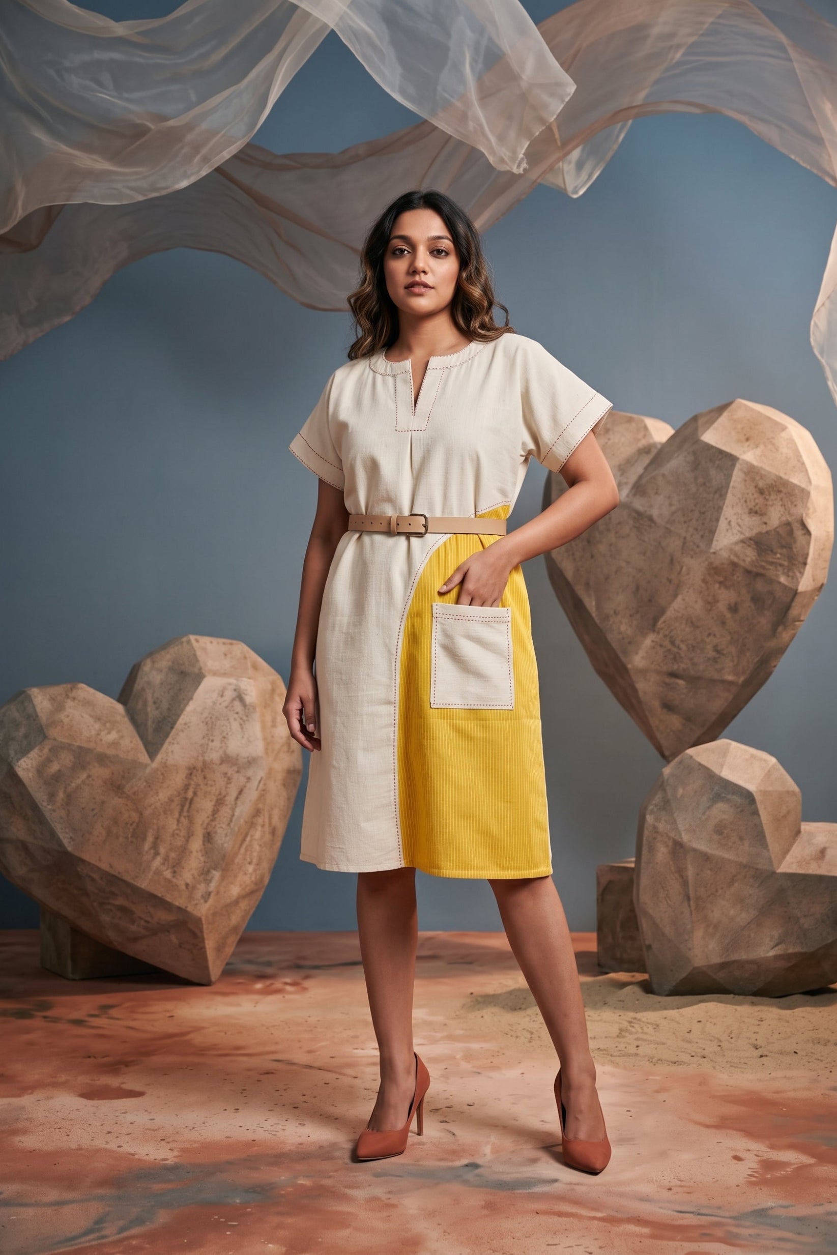 Lime Whisper Dress