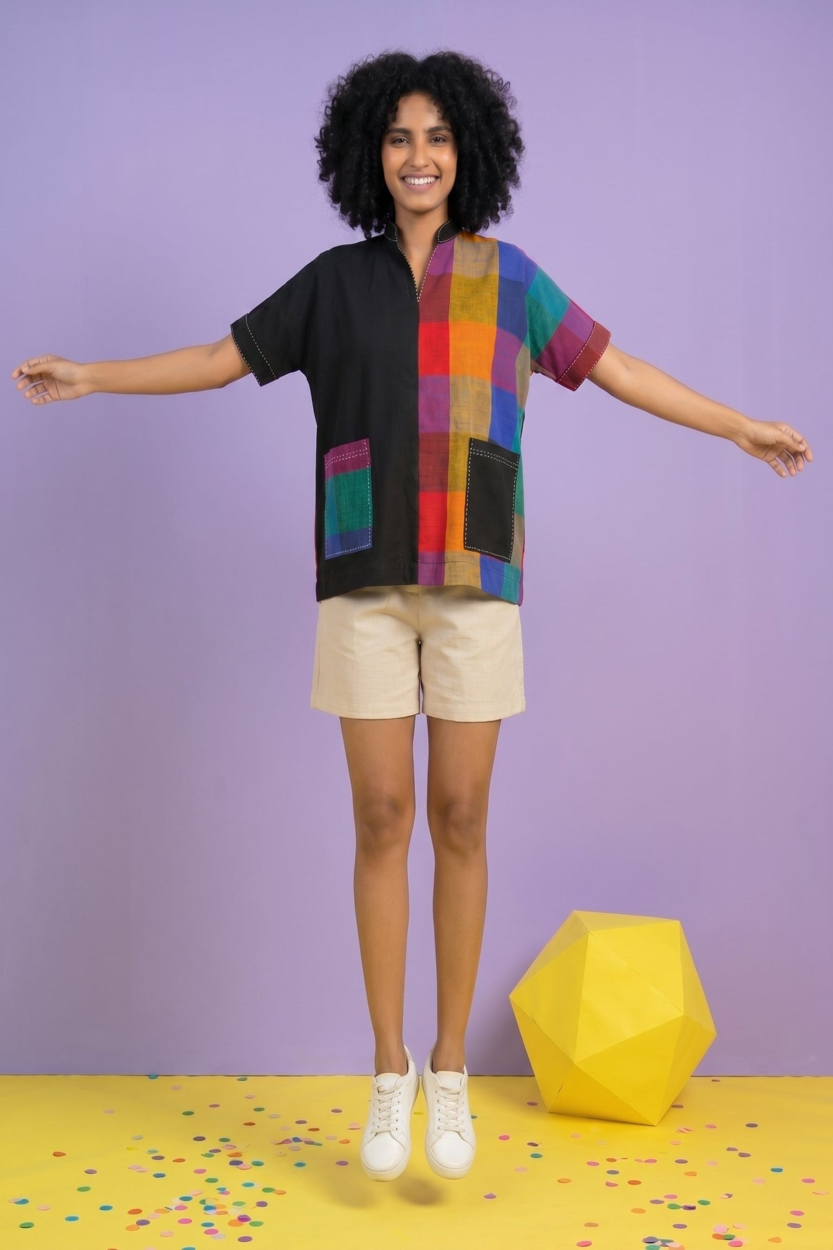 Mix & Mischief Kaftan Top (Oversized Fit)