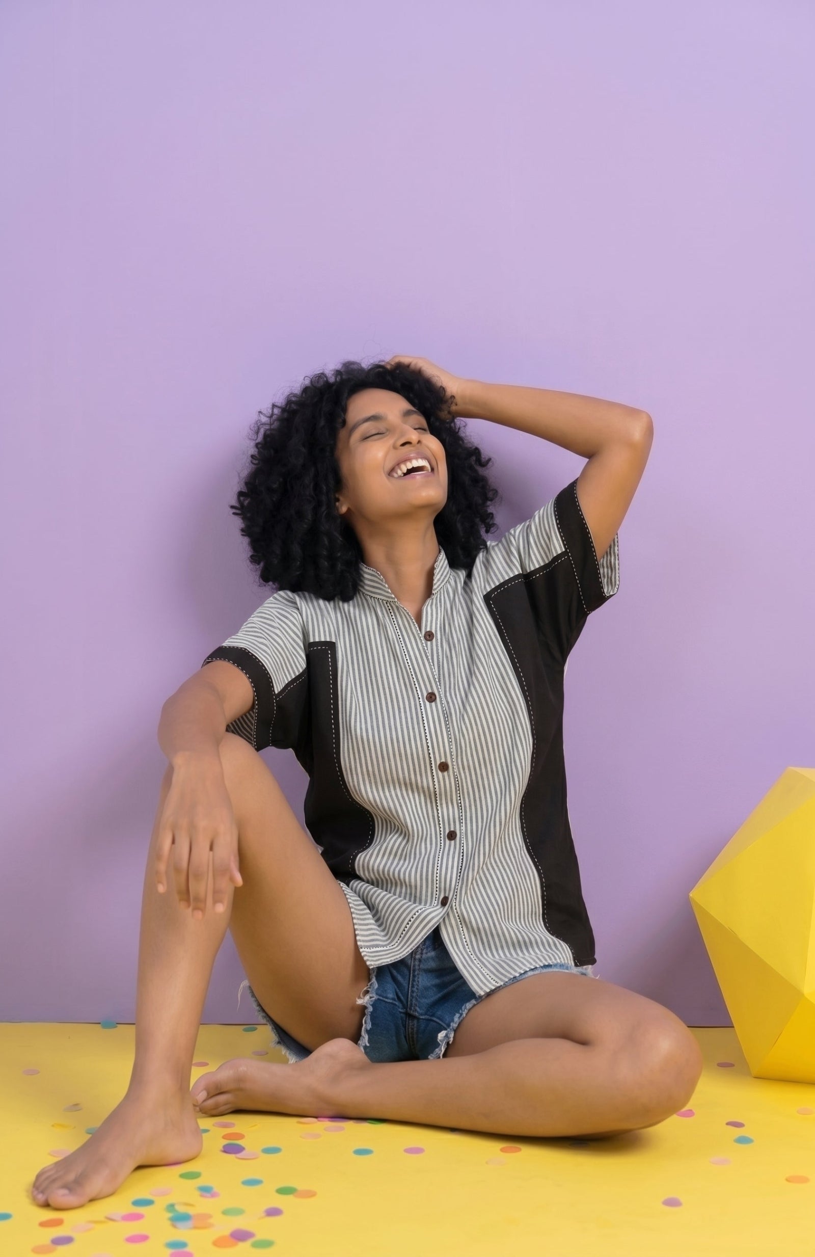 Sassy Side Panels Shirt