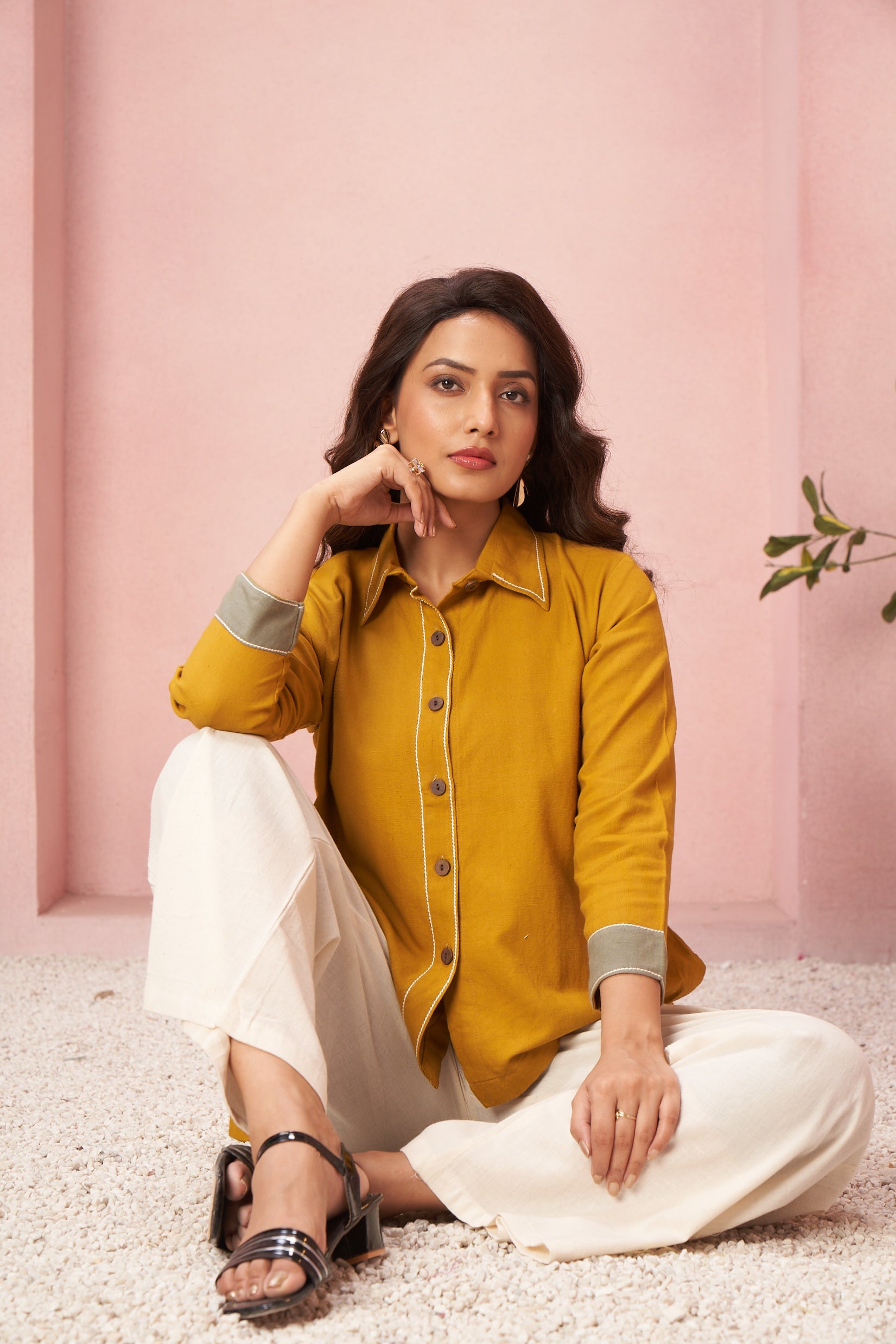 Deep Mustard Dreams Shirt