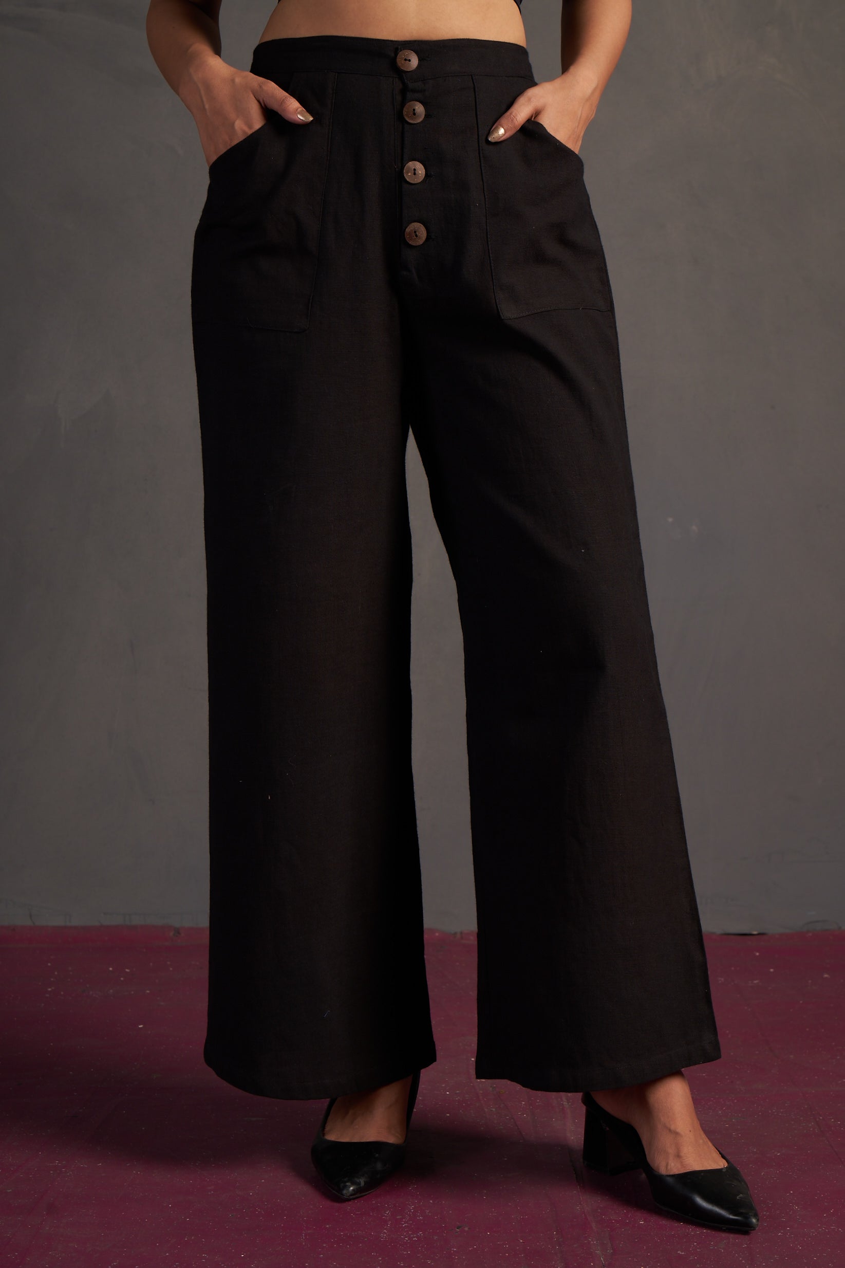 UNBUTTONED – Black, but not basic.