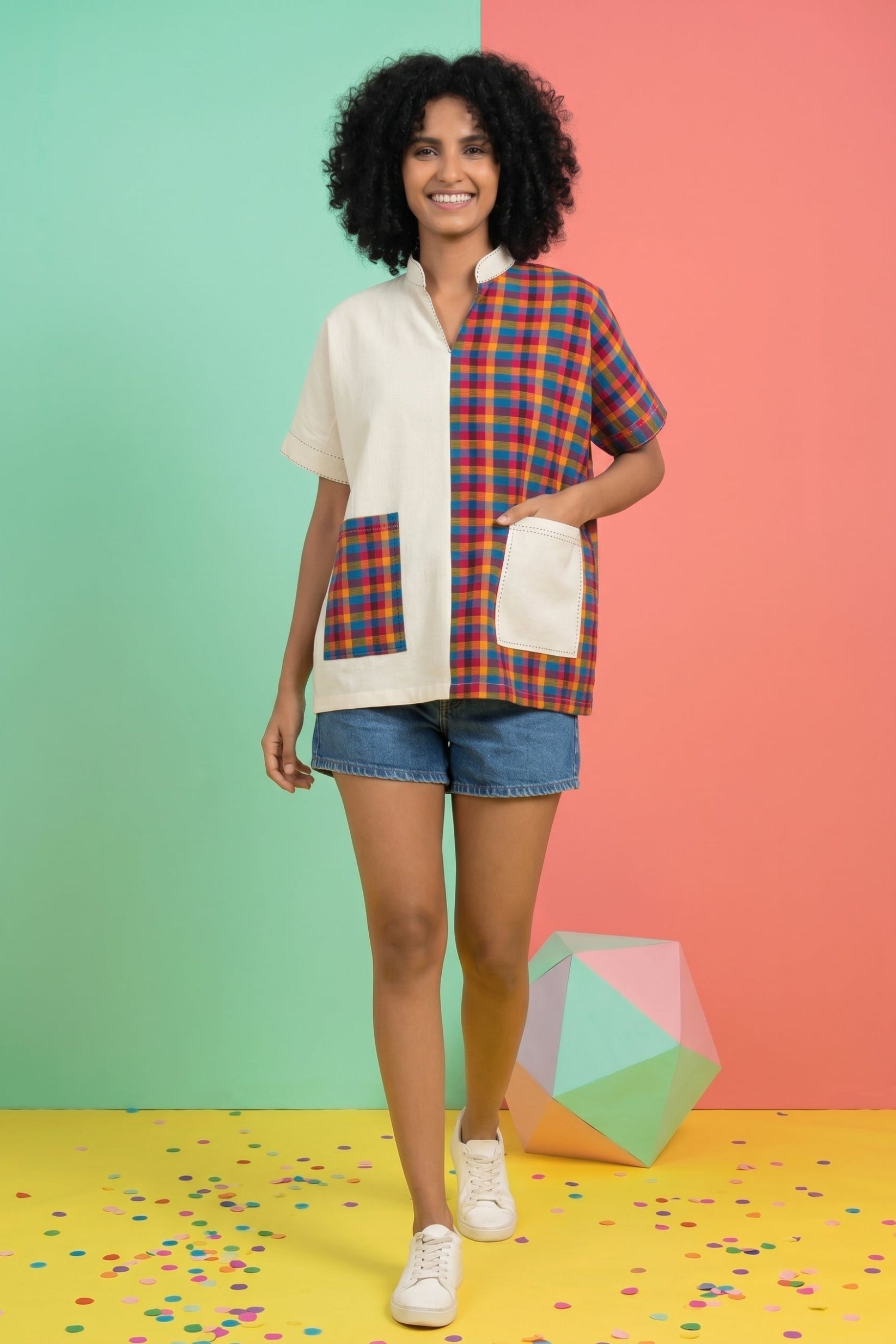 Moodboard Mischief Kaftan Top (Oversized)