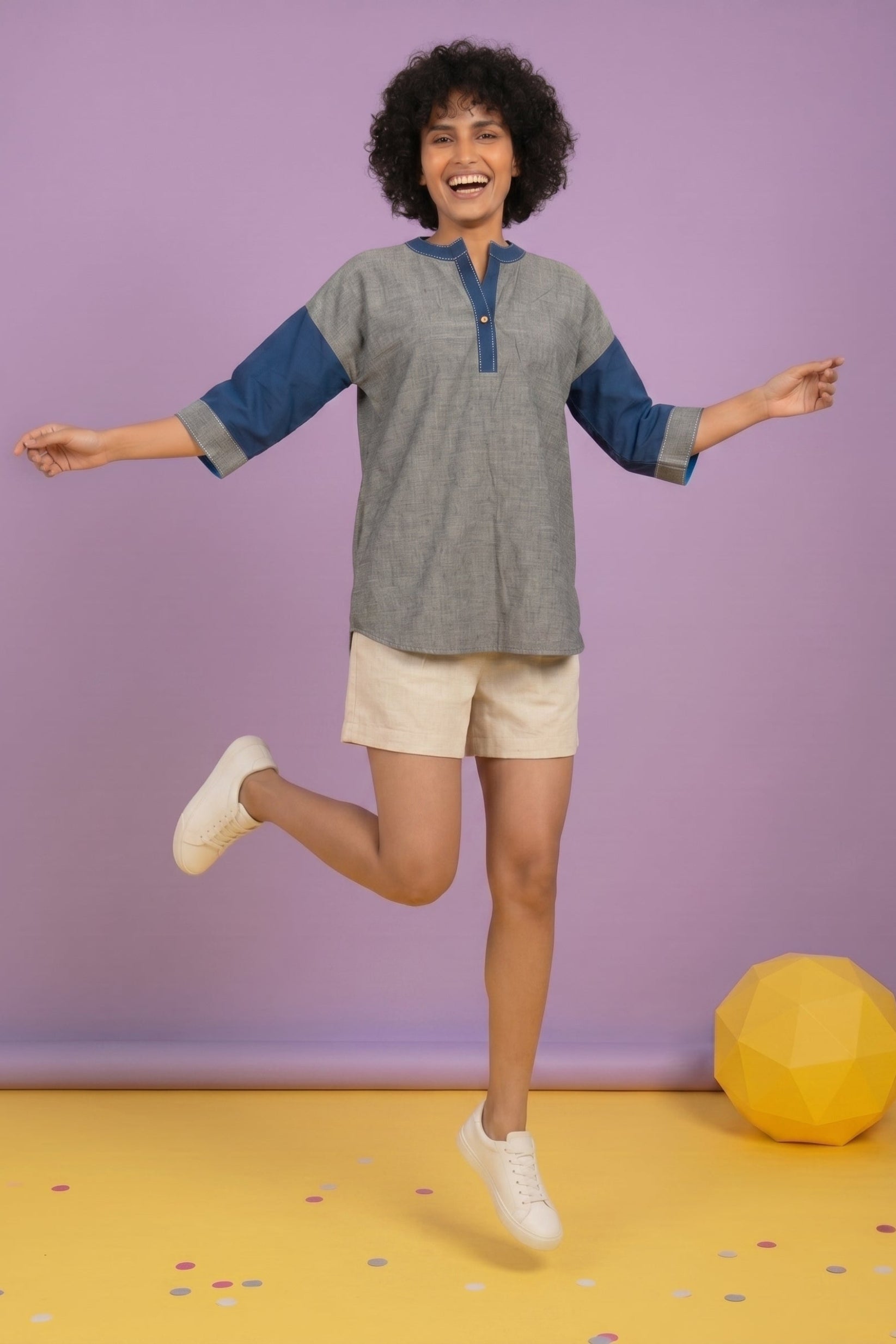 Bindaas Blues Top