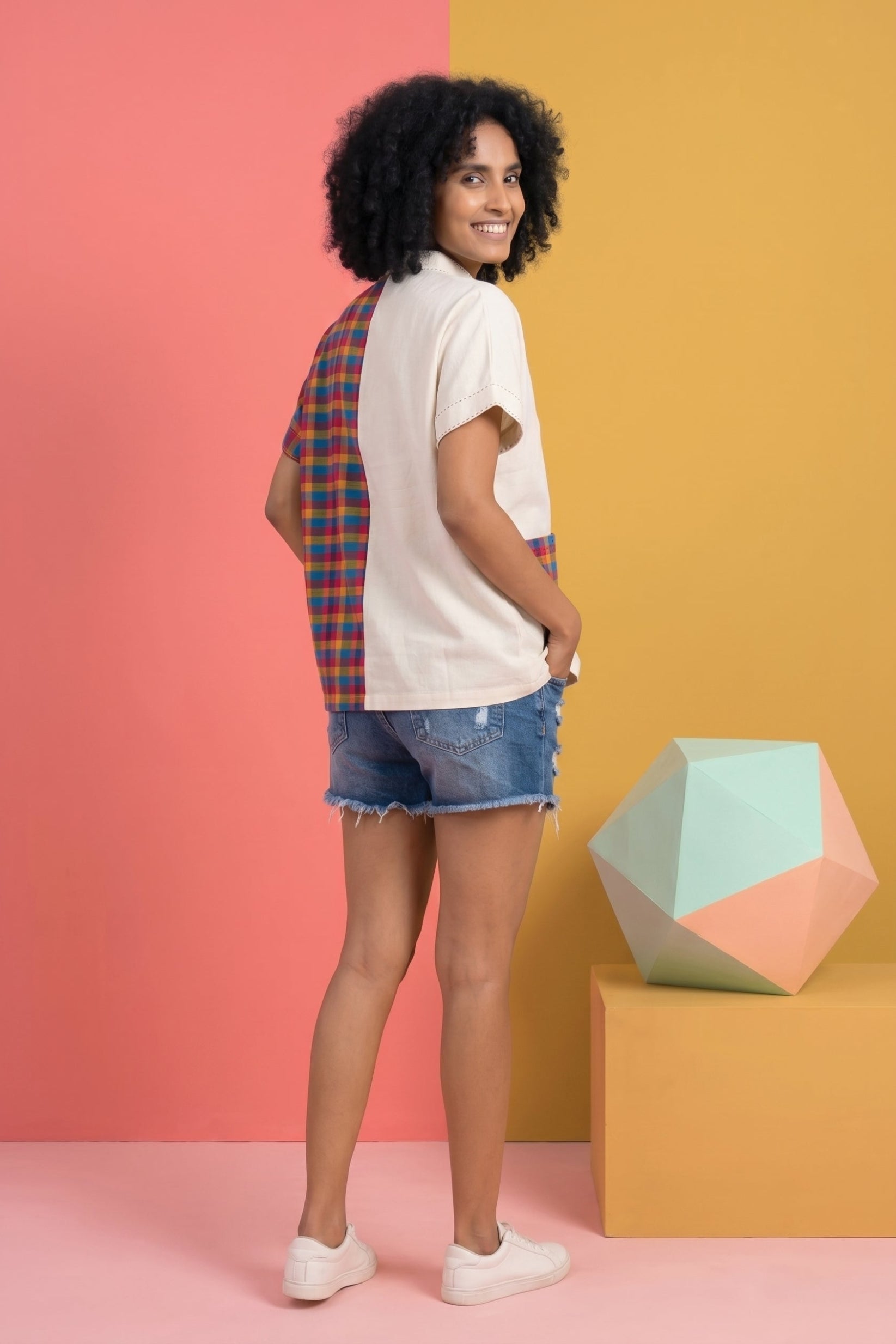 Moodboard Mischief Kaftan Top (Oversized)